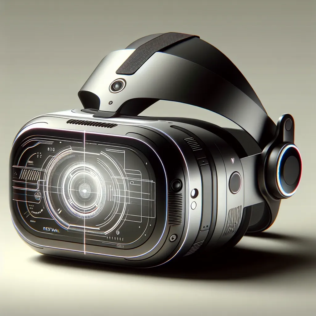 "Valve prototype VR headset showcasing cutting-edge retinal resolution technology for immersive virtual reality experiences."